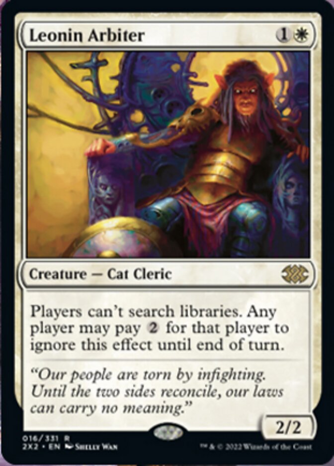 Leonin Arbiter [Double Masters 2022] - Magic: The Gathering - Card Brawlers | Quebec | Canada |