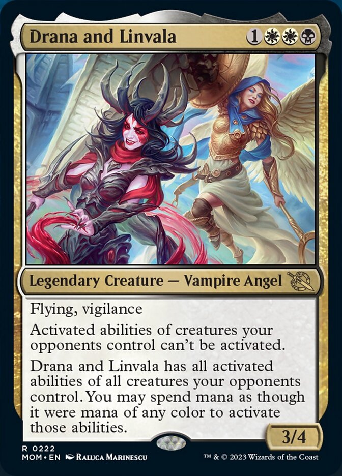Drana and Linvala [March of the Machine] - Magic: The Gathering - Card Brawlers | Quebec | Canada |