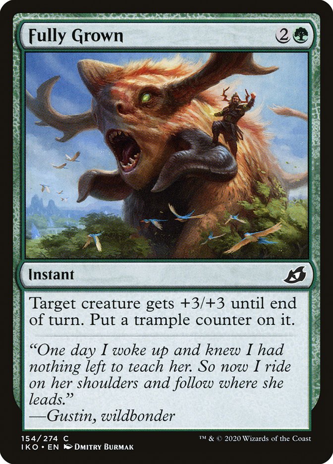 Fully Grown [Ikoria: Lair of Behemoths] - Magic: The Gathering - Card Brawlers | Quebec | Canada |