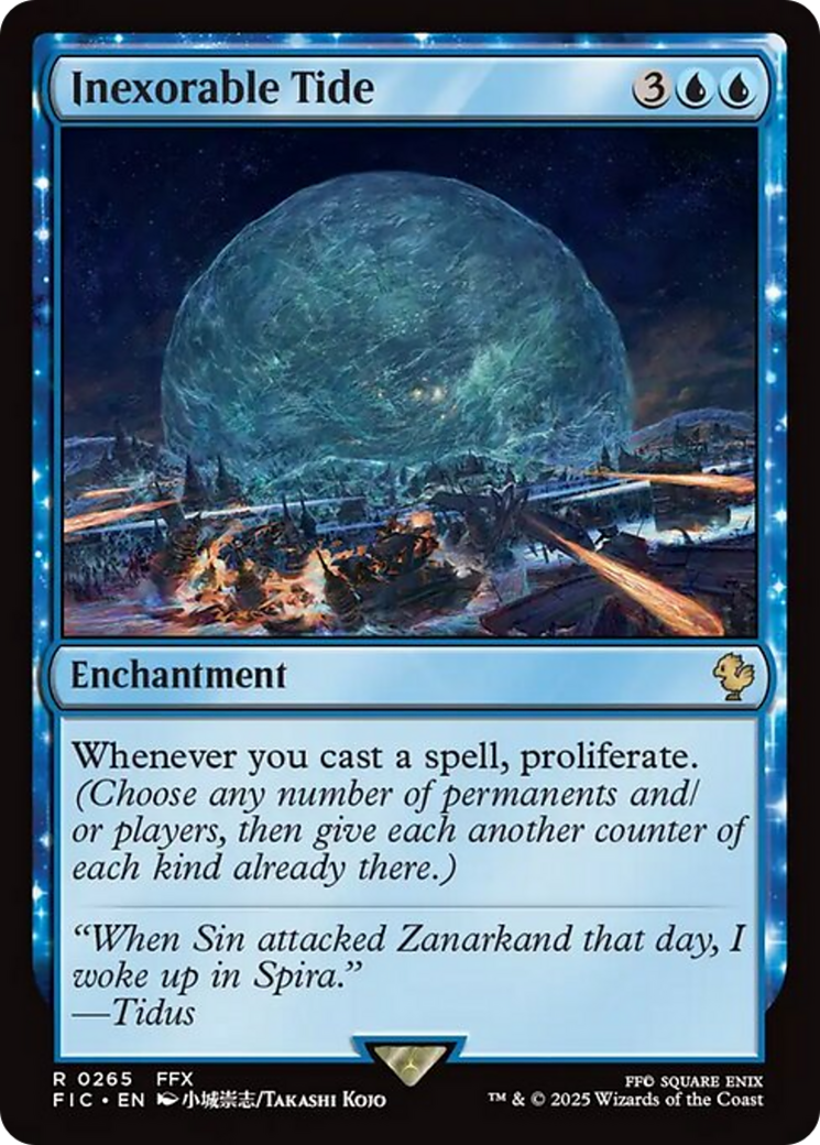 Inexorable Tide [FINAL FANTASY Commander] - Magic: The Gathering - Card Brawlers | Quebec | Canada |