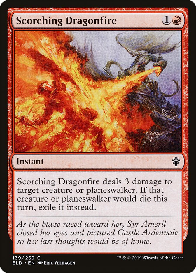 Scorching Dragonfire [Throne of Eldraine] - Magic: The Gathering - Card Brawlers | Quebec | Canada |