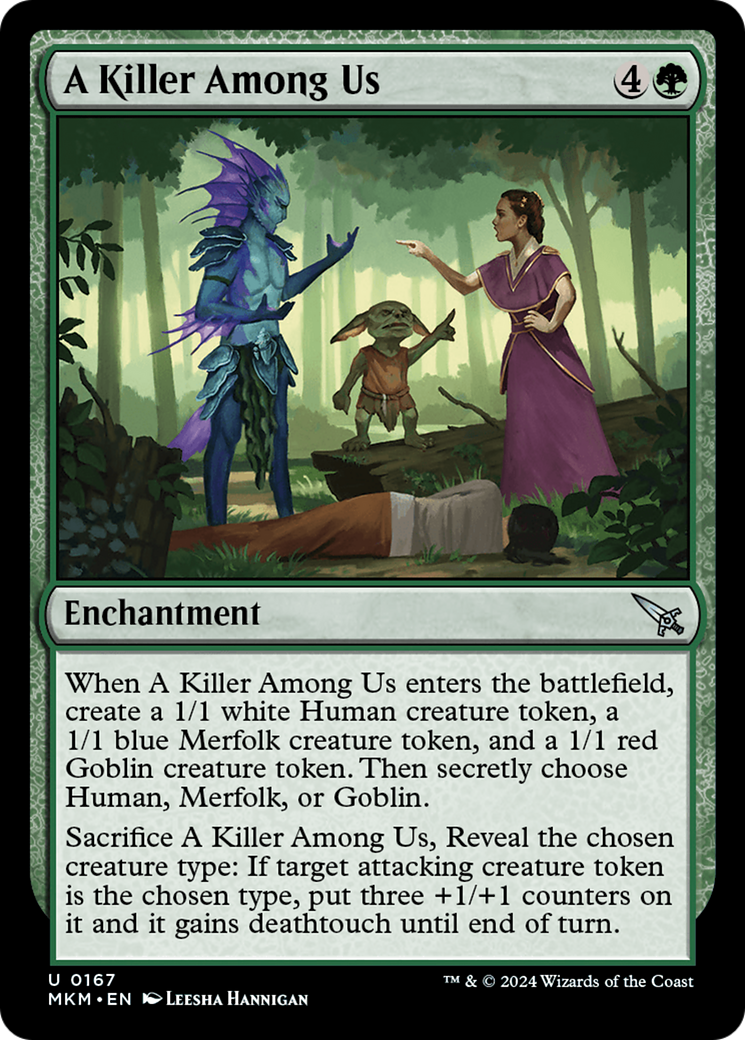 A Killer Among Us [Murders at Karlov Manor] - Magic: The Gathering - Card Brawlers | Quebec | Canada |