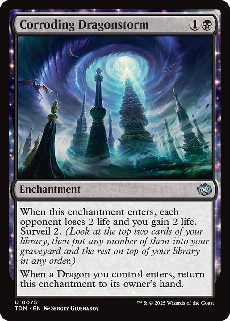 Corroding Dragonstorm [Tarkir: Dragonstorm] - Magic: The Gathering - Card Brawlers | Quebec | Canada |