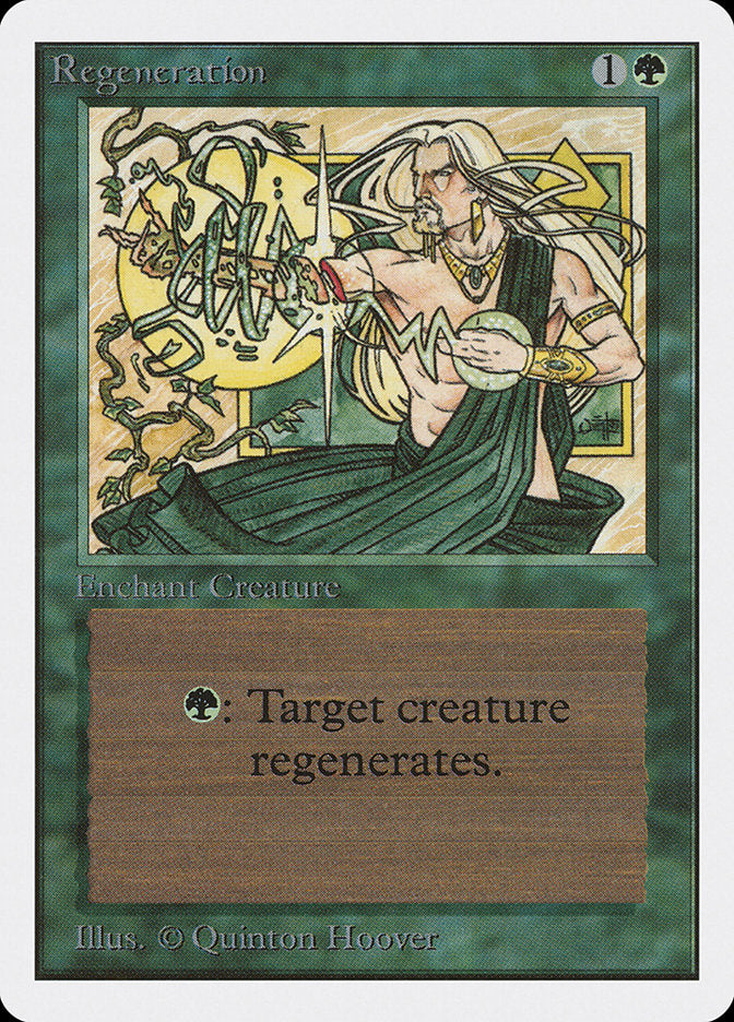 Regeneration [Unlimited Edition] - Magic: The Gathering - Card Brawlers | Quebec | Canada |