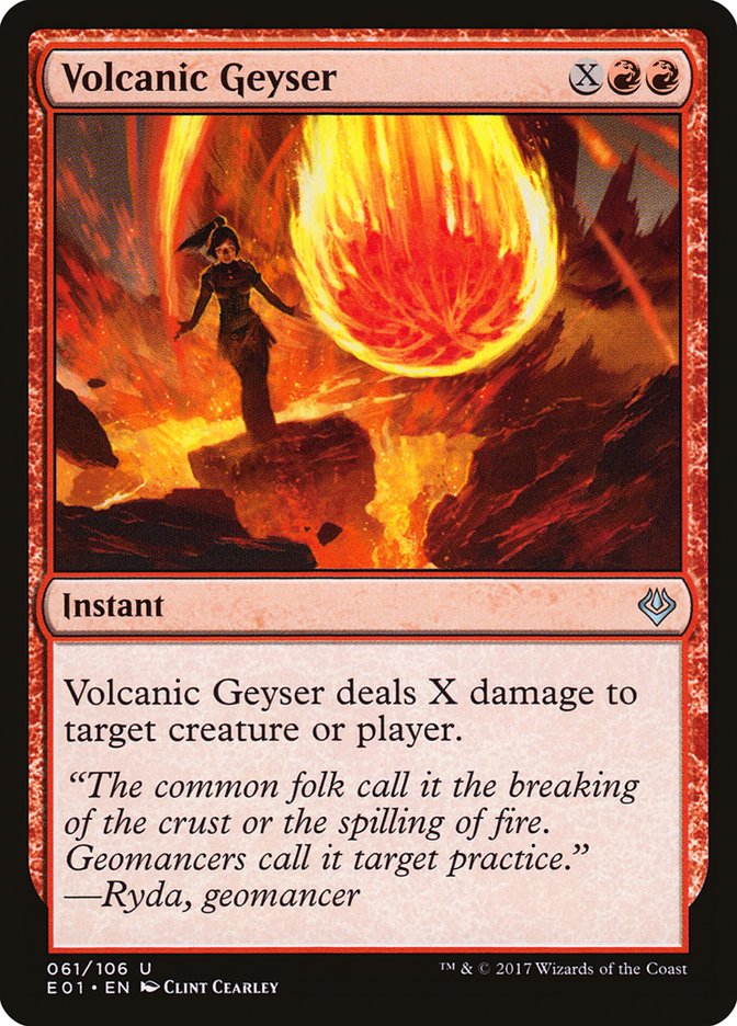 Volcanic Geyser [Archenemy: Nicol Bolas] - Magic: The Gathering - Card Brawlers | Quebec | Canada |