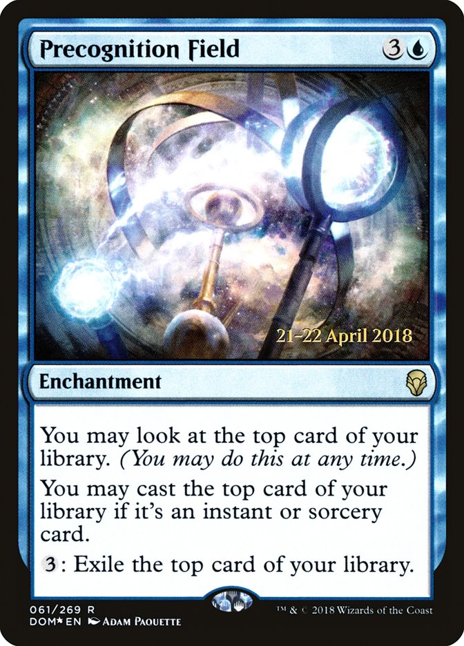 Precognition Field [Dominaria Prerelease Promos] - Magic: The Gathering - Card Brawlers | Quebec | Canada |