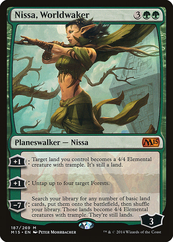 Nissa, Worldwaker [Magic 2015] - Magic: The Gathering - Card Brawlers | Quebec | Canada |