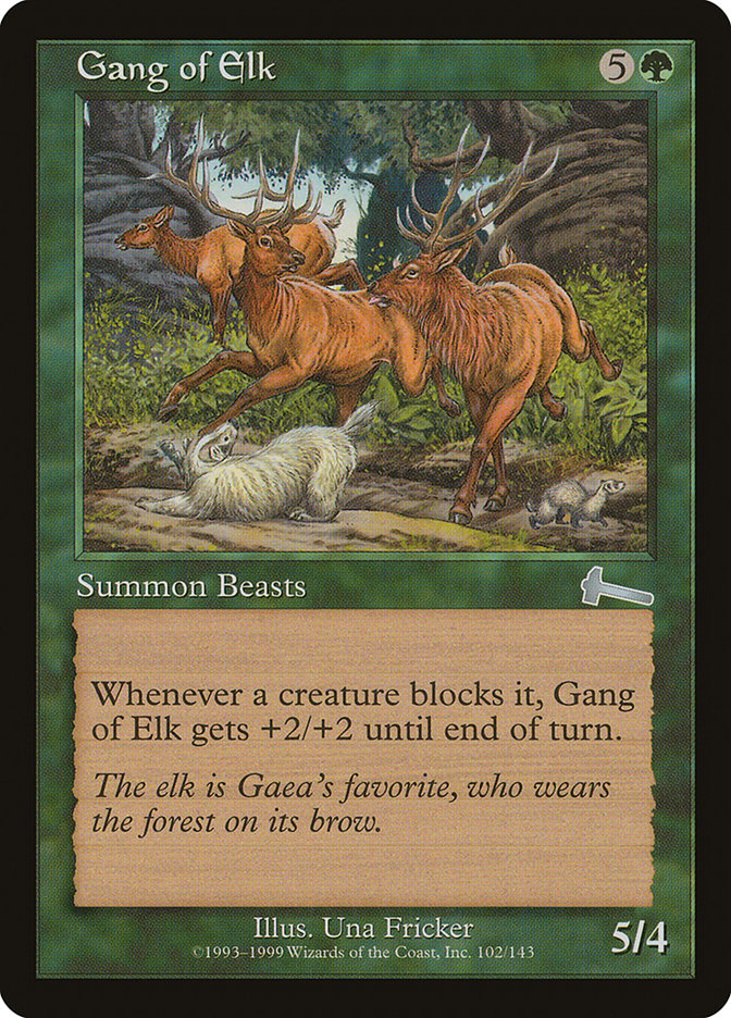Gang of Elk [Urza's Legacy] - Magic: The Gathering - Card Brawlers | Quebec | Canada |