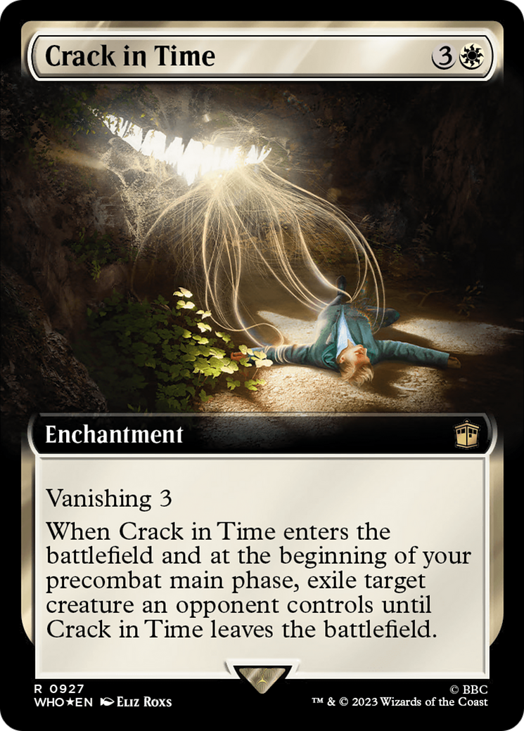 Crack in Time (Extended Art) (Surge Foil) [Doctor Who] - Magic: The Gathering - Card Brawlers | Quebec | Canada |