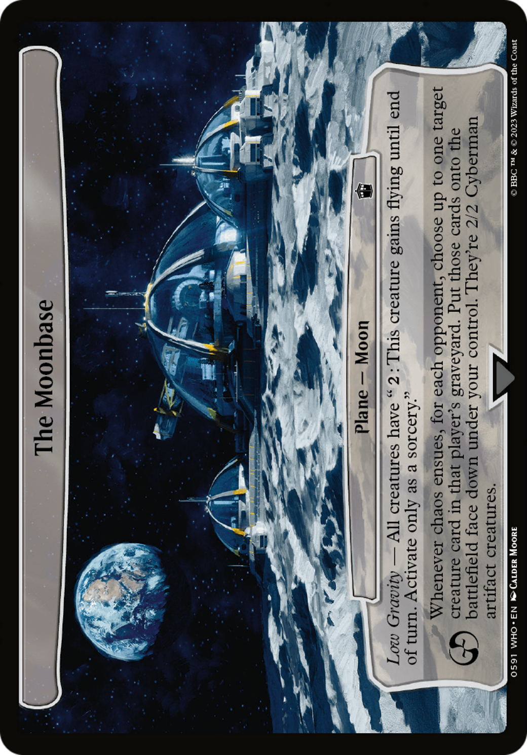 The Moonbase [Doctor Who] - Magic: The Gathering - Card Brawlers | Quebec | Canada |