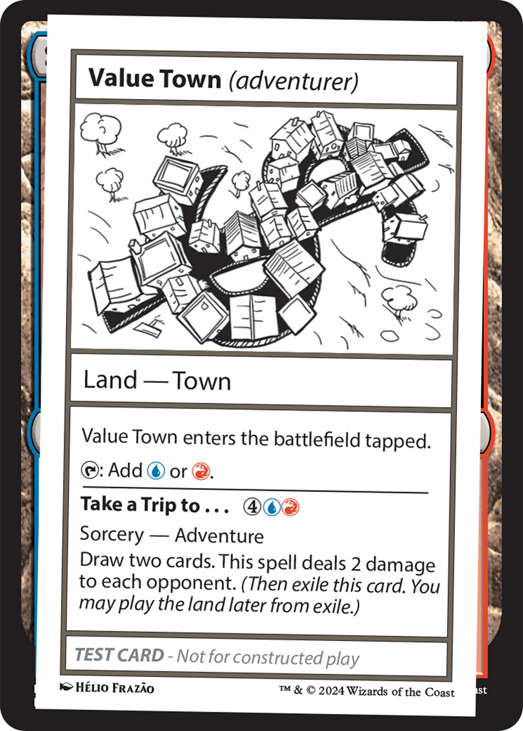 Value Town (adventurer) [Mystery Booster 2 Playtest Cards] - Magic: The Gathering - Card Brawlers | Quebec | Canada |