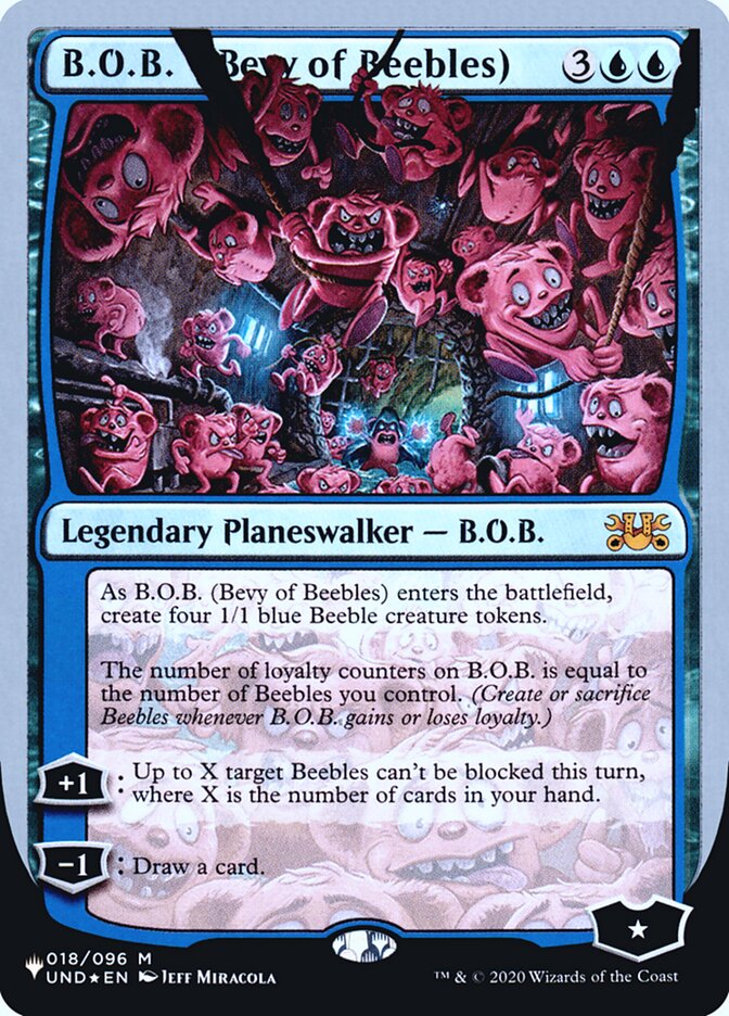 B.O.B. (Bevy of Beebles) (Unfinity Foil Edition) [The List] - Magic: The Gathering - Card Brawlers | Quebec | Canada |
