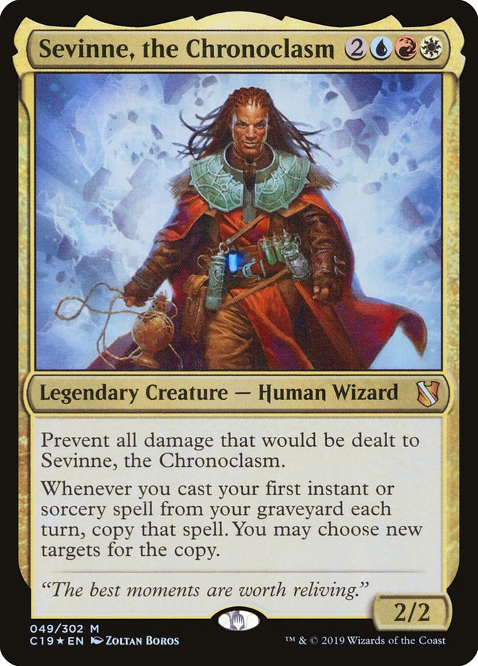 Sevinne, the Chronoclasm [Commander 2019] - Magic: The Gathering - Card Brawlers | Quebec | Canada |