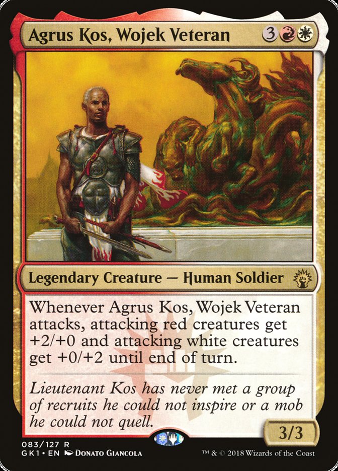 Agrus Kos, Wojek Veteran [Guilds of Ravnica Guild Kit] - Magic: The Gathering - Card Brawlers | Quebec | Canada |