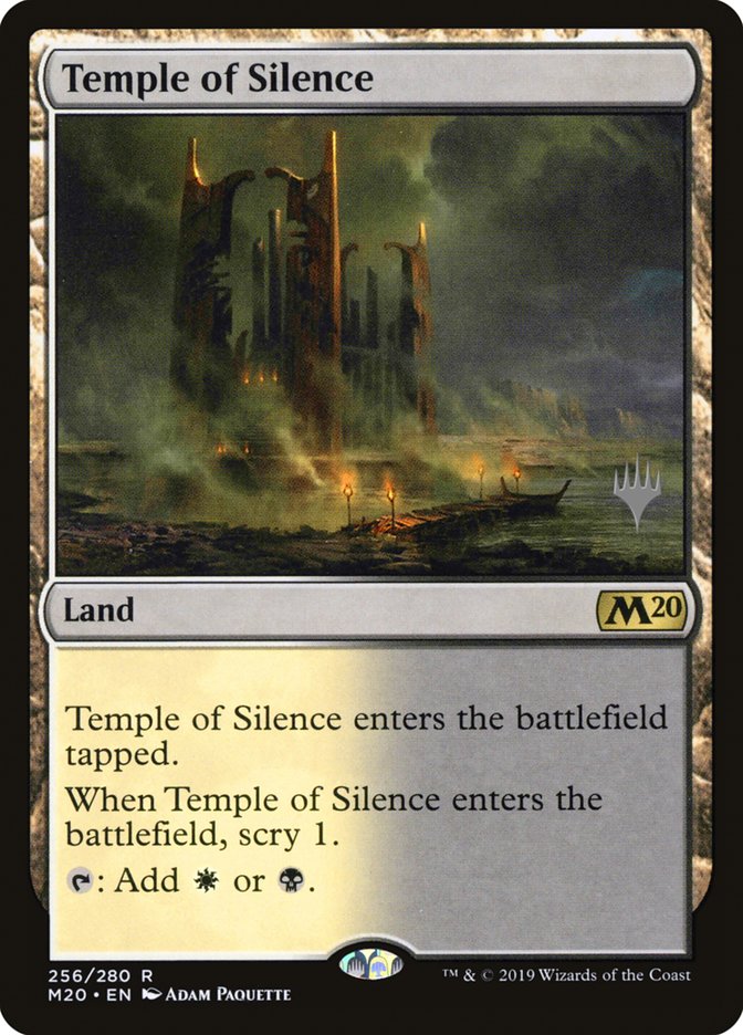 Temple of Silence (Promo Pack) [Core Set 2020 Promos] - Magic: The Gathering - Card Brawlers | Quebec | Canada |