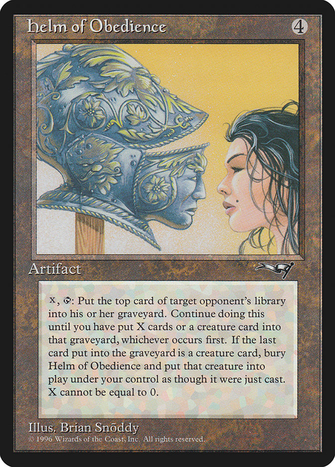 Helm of Obedience [Alliances] - Magic: The Gathering - Card Brawlers | Quebec | Canada |