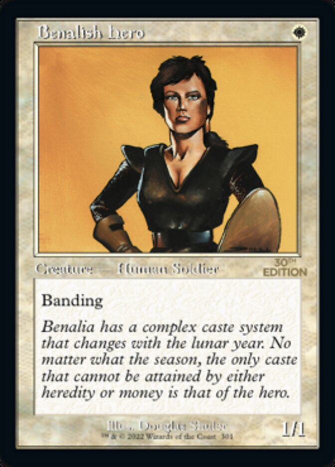 Benalish Hero (Retro) [30th Anniversary Edition] - Magic: The Gathering - Card Brawlers | Quebec | Canada |