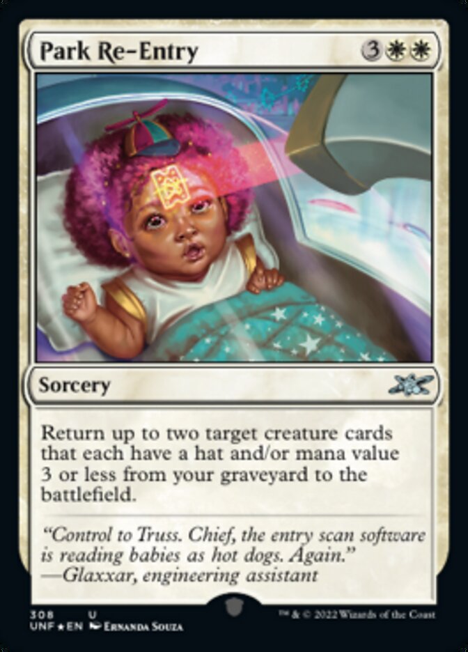 Park Re-Entry (Galaxy Foil) [Unfinity] - Magic: The Gathering - Card Brawlers | Quebec | Canada |