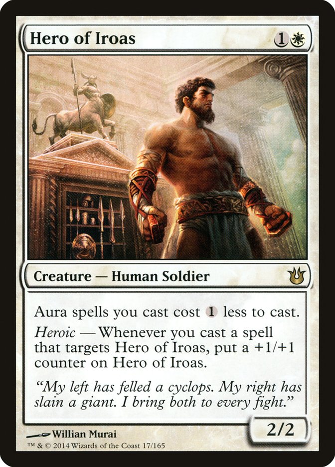 Hero of Iroas [Born of the Gods] - Magic: The Gathering - Card Brawlers | Quebec | Canada |