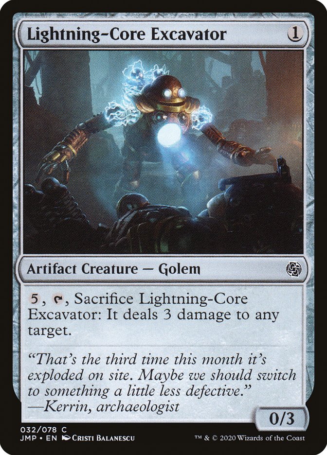 Lightning-Core Excavator [Jumpstart] - Magic: The Gathering - Card Brawlers | Quebec | Canada |