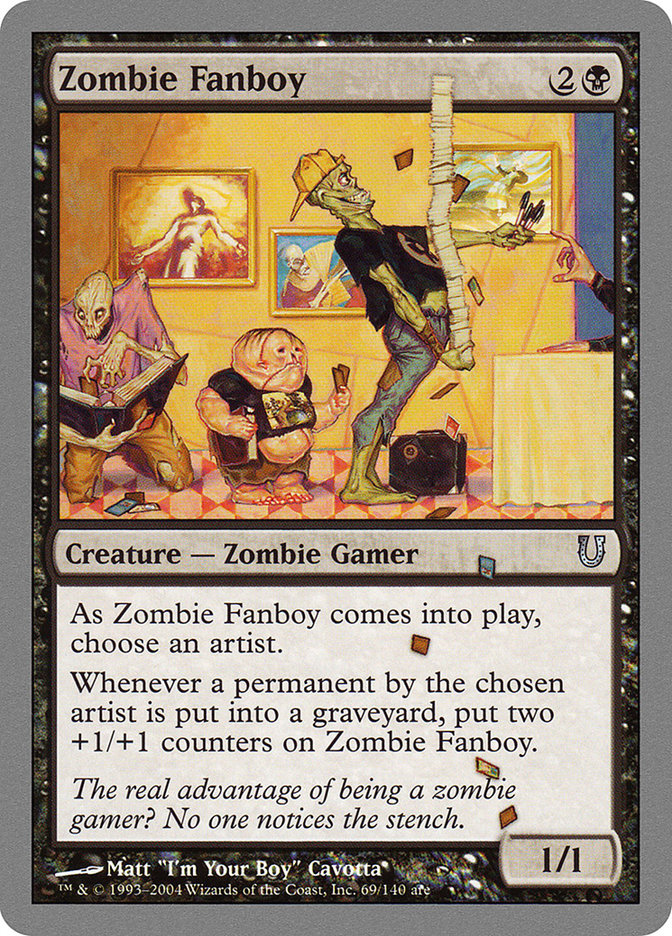 Zombie Fanboy [Unhinged] - Magic: The Gathering - Card Brawlers | Quebec | Canada |