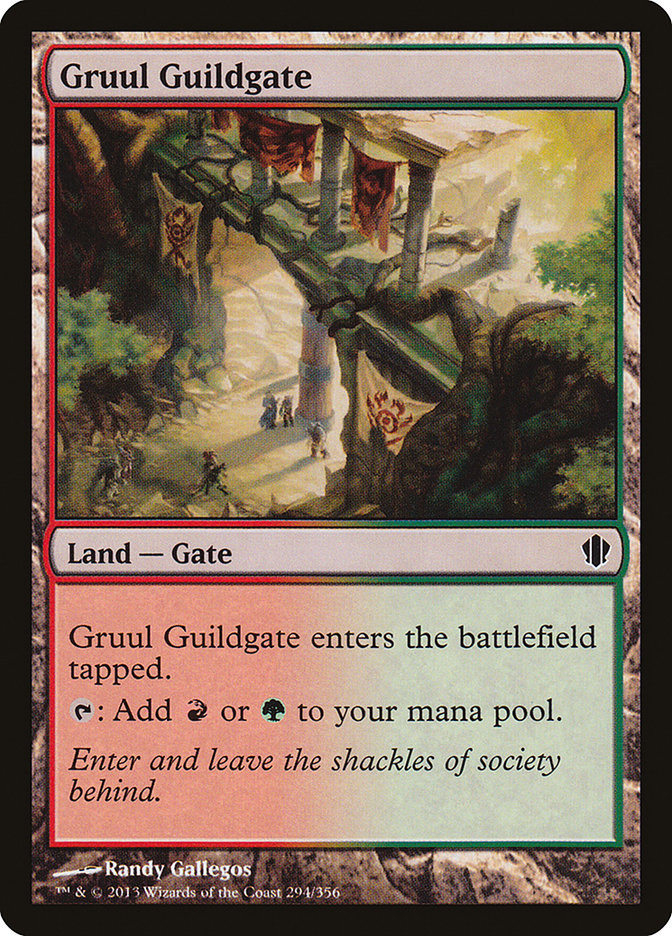 Gruul Guildgate [Commander 2013] - Magic: The Gathering - Card Brawlers | Quebec | Canada |