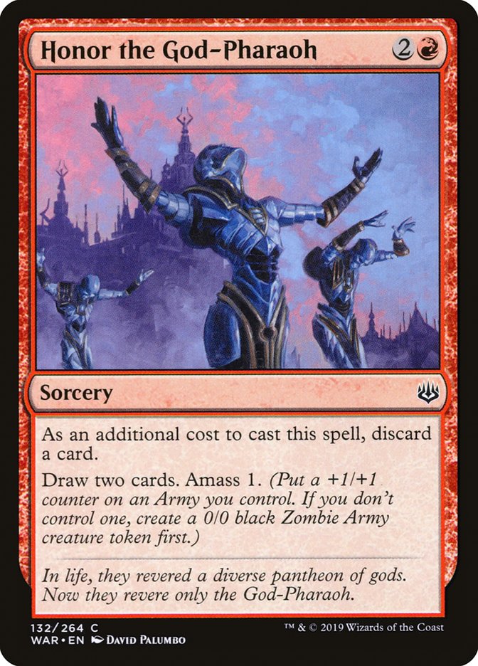 Honor the God-Pharaoh [War of the Spark] - Magic: The Gathering - Card Brawlers | Quebec | Canada |