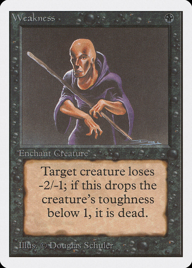 Weakness [Unlimited Edition] - Magic: The Gathering - Card Brawlers | Quebec | Canada |