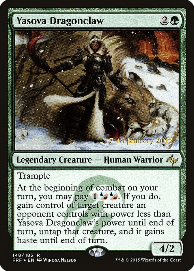 Yasova Dragonclaw [Fate Reforged Prerelease Promos] - Magic: The Gathering - Card Brawlers | Quebec | Canada |