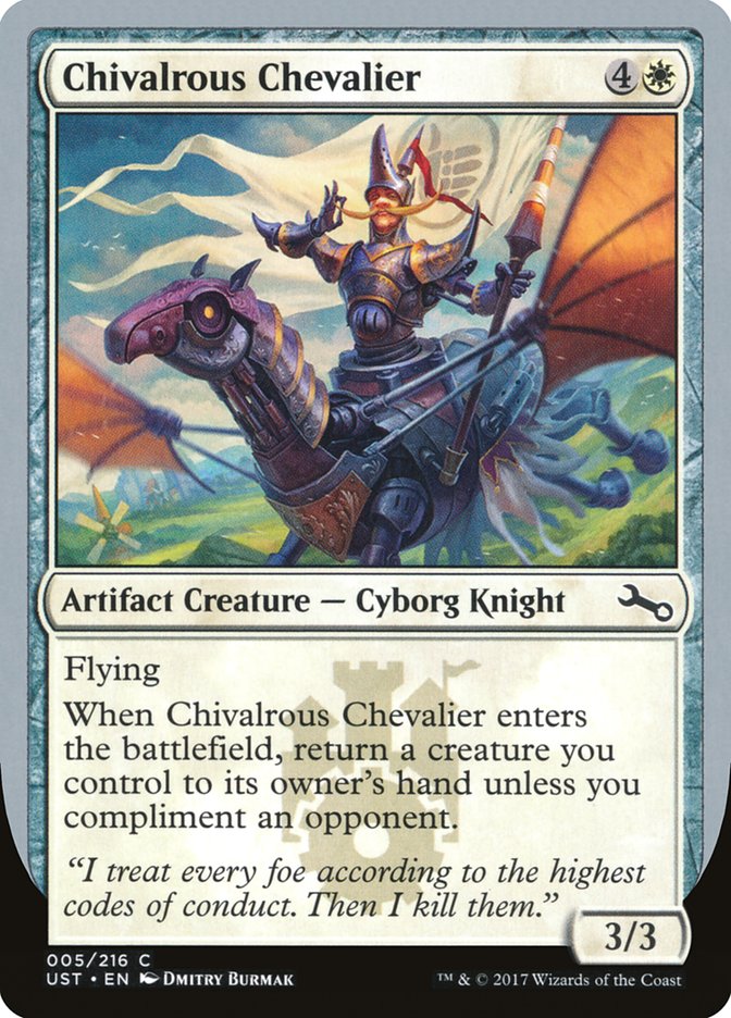 Chivalrous Chevalier [Unstable] - Magic: The Gathering - Card Brawlers | Quebec | Canada |