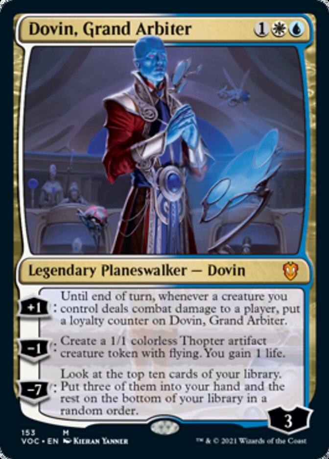 Dovin, Grand Arbiter [Innistrad: Crimson Vow Commander] - Magic: The Gathering - Card Brawlers | Quebec | Canada |
