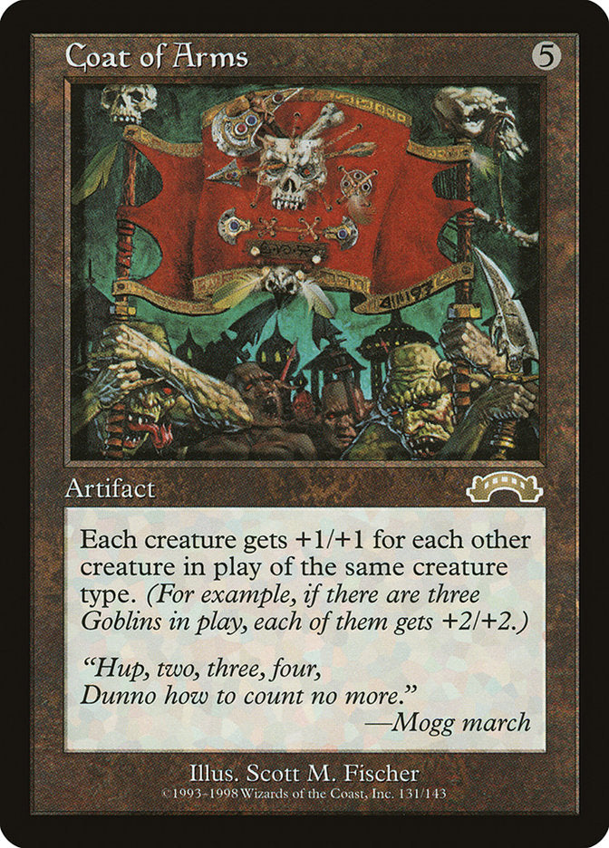 Coat of Arms [Exodus] - Magic: The Gathering - Card Brawlers | Quebec | Canada |