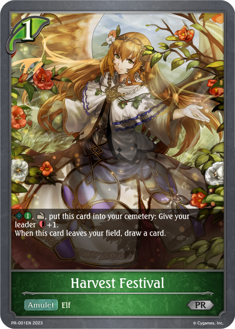 Harvest Festival (PR-001EN) [Promotional Cards] - Bushiroad - Card Brawlers | Quebec | Canada |