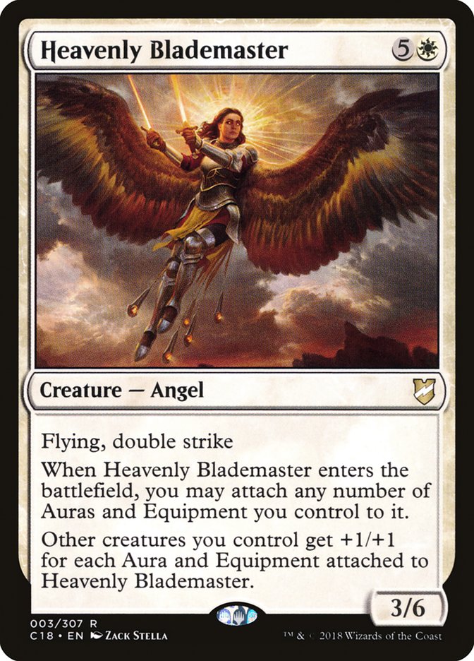 Heavenly Blademaster [Commander 2018] - Magic: The Gathering - Card Brawlers | Quebec | Canada |