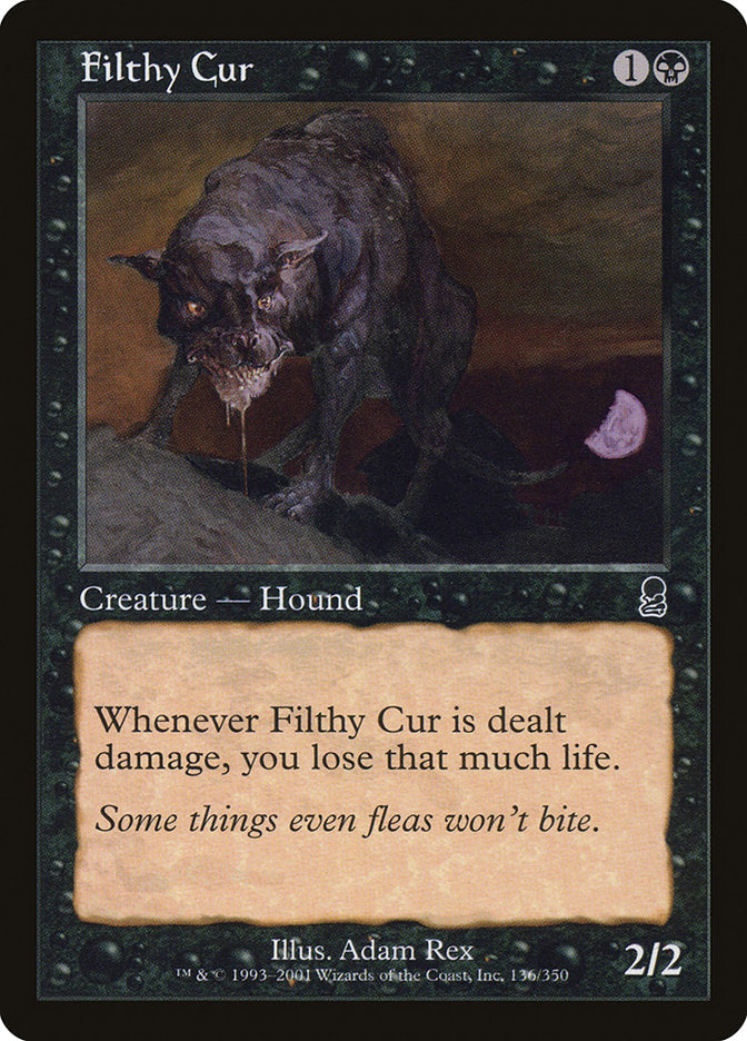 Filthy Cur [Odyssey] - Magic: The Gathering - Card Brawlers | Quebec | Canada |
