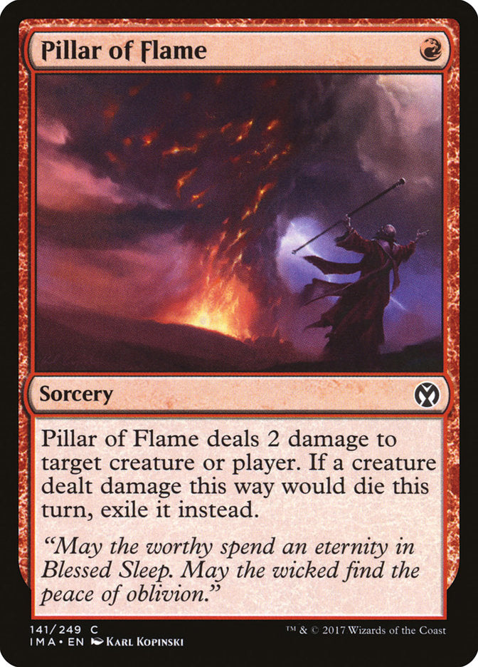 Pillar of Flame [Iconic Masters] - Magic: The Gathering - Card Brawlers | Quebec | Canada |