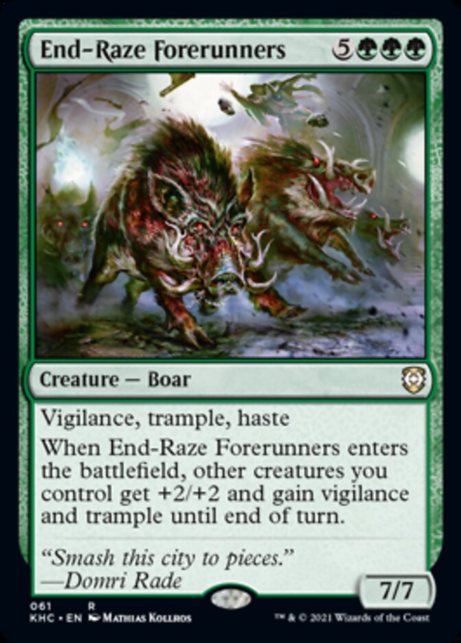 End-Raze Forerunners [Kaldheim Commander] - Magic: The Gathering - Card Brawlers | Quebec | Canada |