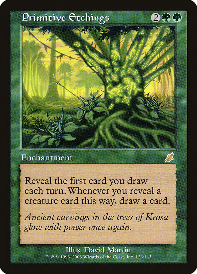 Primitive Etchings [Scourge] - Magic: The Gathering - Card Brawlers | Quebec | Canada |