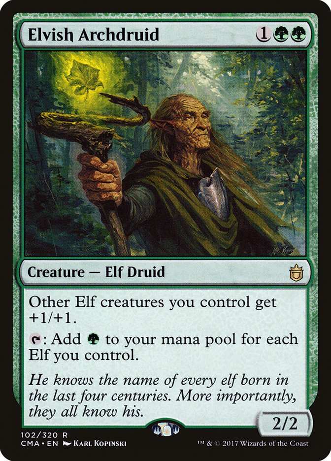 Elvish Archdruid [Commander Anthology] - Magic: The Gathering - Card Brawlers | Quebec | Canada |
