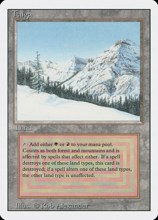 Taiga [Revised Edition] - Magic: The Gathering - Card Brawlers | Quebec | Canada |