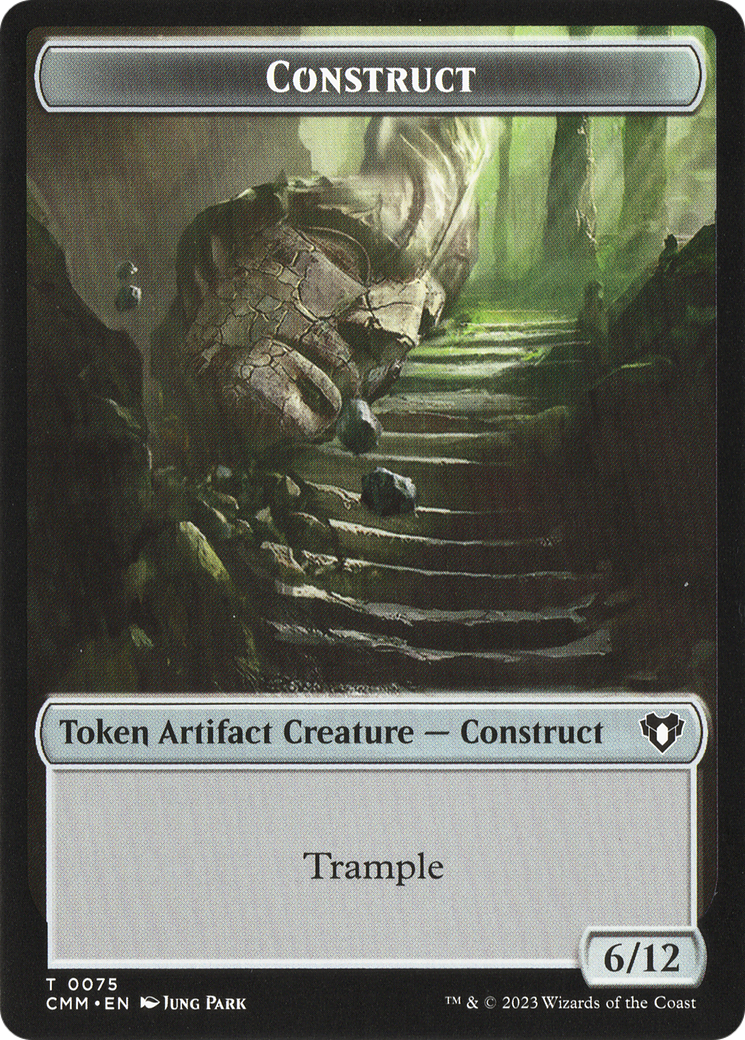 City's Blessing // Construct (0075) Double-Sided Token [Commander Masters Tokens] - Magic: The Gathering - Card Brawlers | Quebec | Canada |
