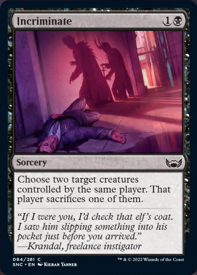 Incriminate [Streets of New Capenna] - Magic: The Gathering - Card Brawlers | Quebec | Canada |