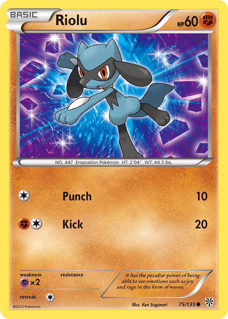 Riolu (75/135) [Black & White: Plasma Storm] - Pokémon - Card Brawlers | Quebec | Canada |