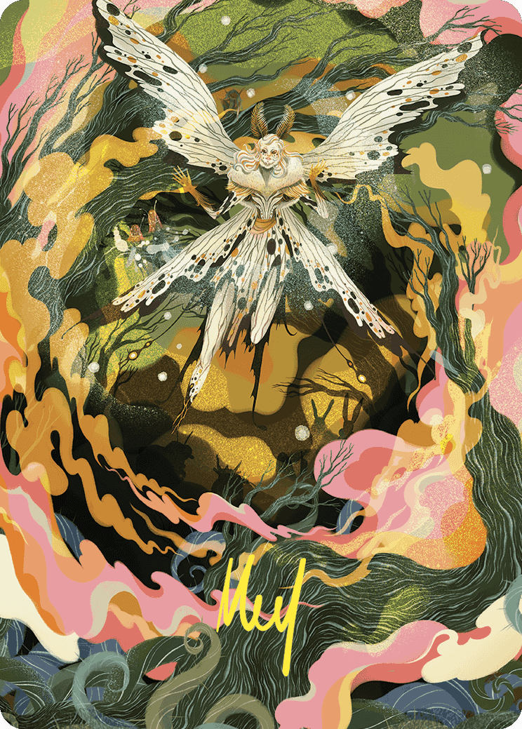 Greater Auramancy Art Card (Gold-Stamped Signature) [Wilds of Eldraine Art Series] - Magic: The Gathering - Card Brawlers | Quebec | Canada |