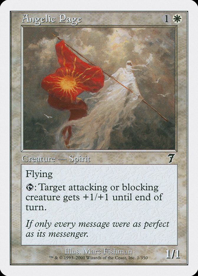 Angelic Page [Seventh Edition] - Magic: The Gathering - Card Brawlers | Quebec | Canada |