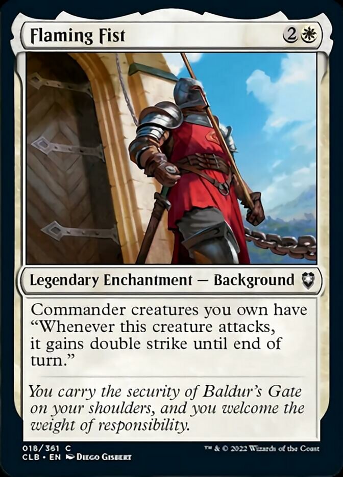 Flaming Fist [Commander Legends: Battle for Baldur's Gate] - Magic: The Gathering - Card Brawlers | Quebec | Canada |