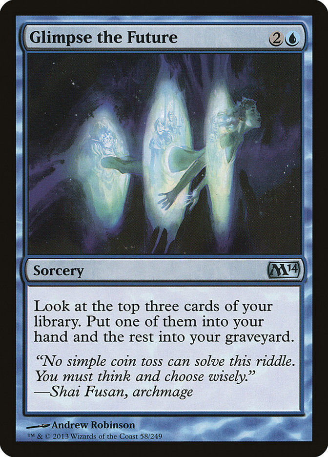 Glimpse the Future [Magic 2014] - Magic: The Gathering - Card Brawlers | Quebec | Canada |
