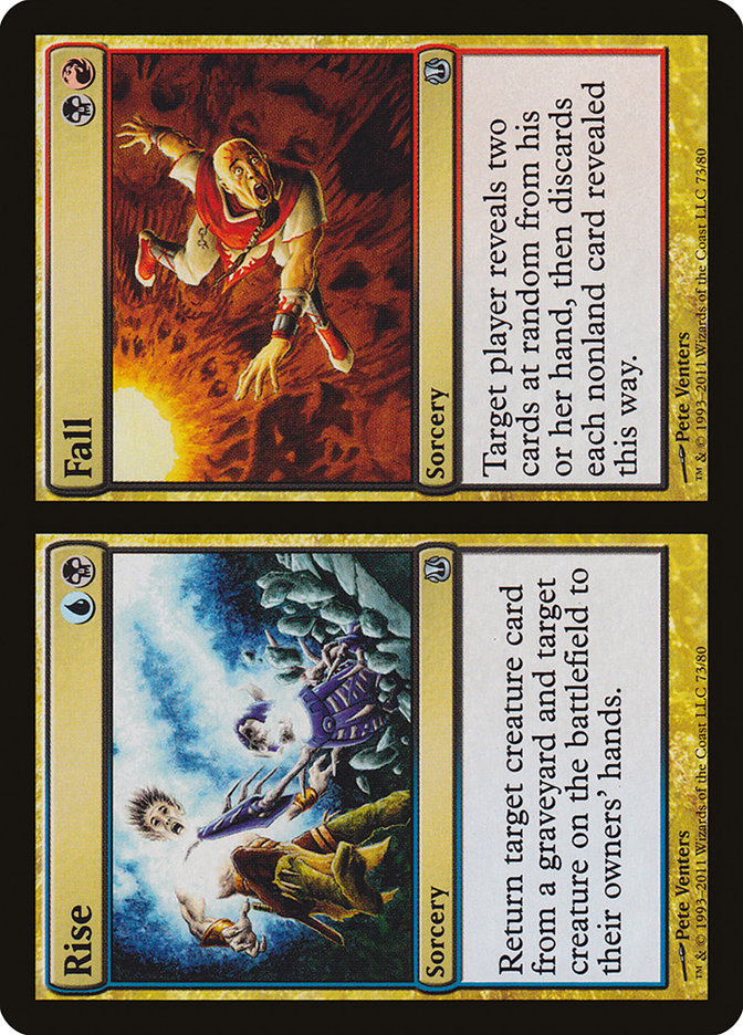 Rise // Fall [Duel Decks: Ajani vs. Nicol Bolas] - Magic: The Gathering - Card Brawlers | Quebec | Canada |