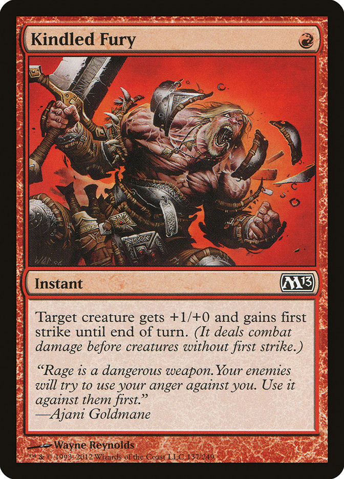 Kindled Fury [Magic 2013] - Magic: The Gathering - Card Brawlers | Quebec | Canada |