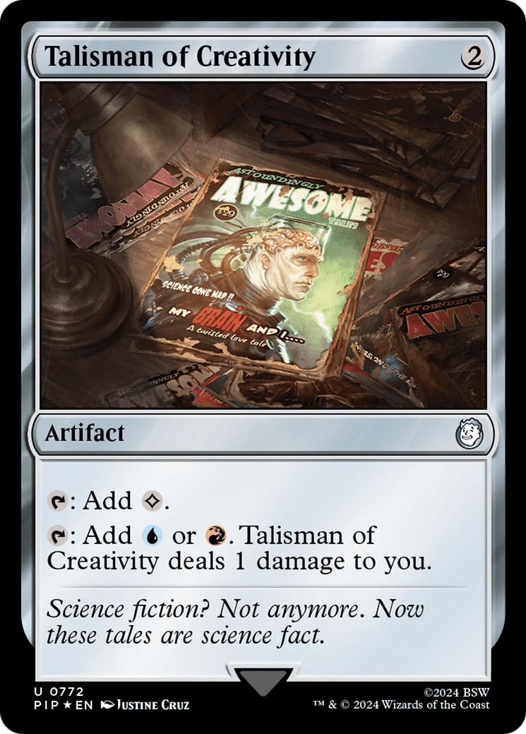 Talisman of Creativity (Surge Foil) [Fallout] - Magic: The Gathering - Card Brawlers | Quebec | Canada |